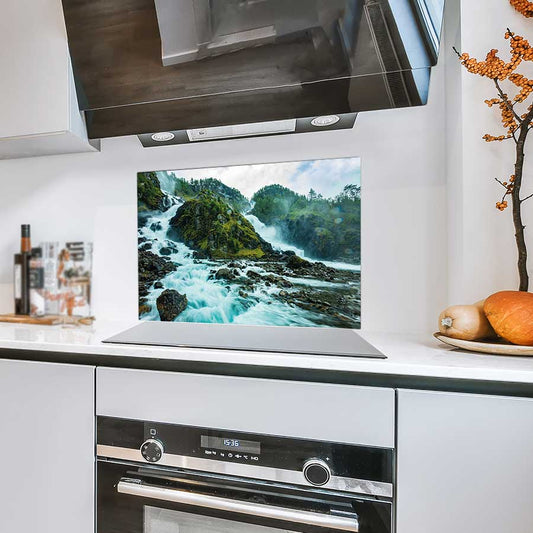 Spatscherm - Noordse waterval