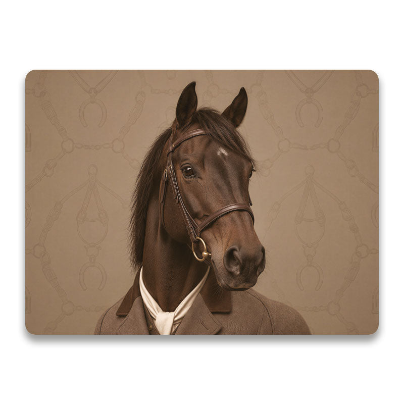 Luxe placemat met elegant paard The Equestrian