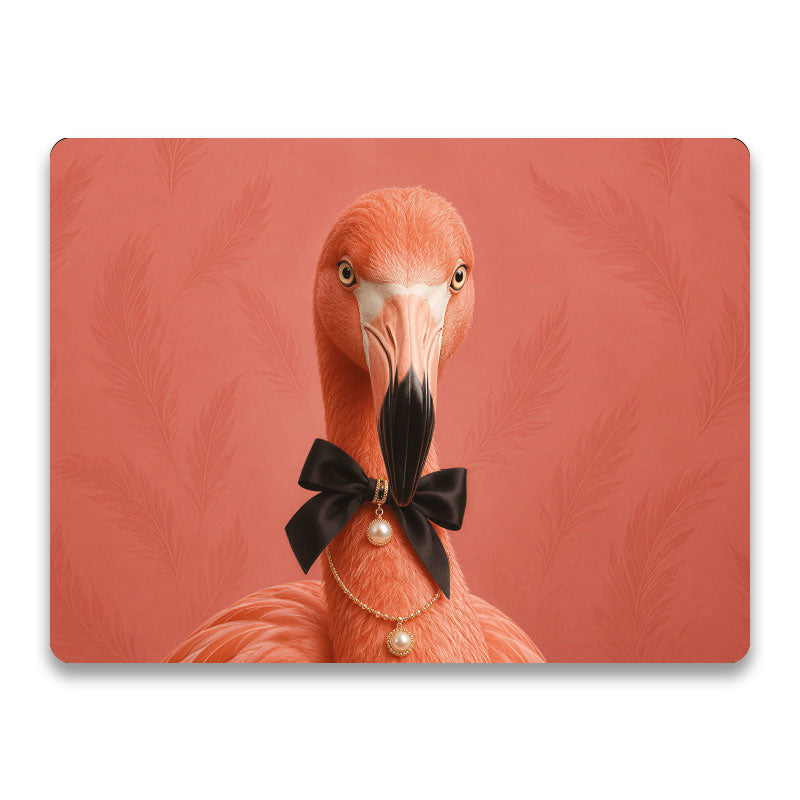 Luxe placemat met elegante flamingo The Icon