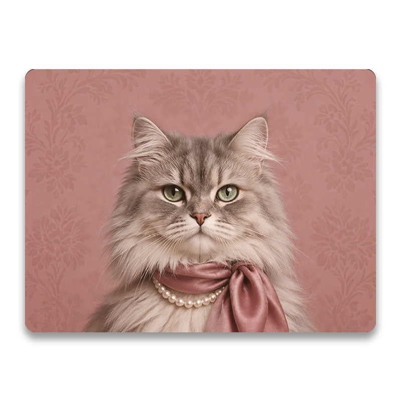 Luxe placemat met langharige kat The Socialite