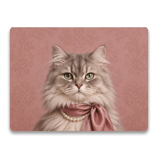 Luxe placemat met langharige kat The Socialite