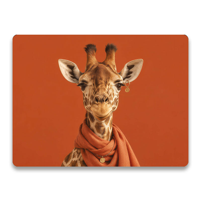 Luxe placemat met giraffe The Traveller