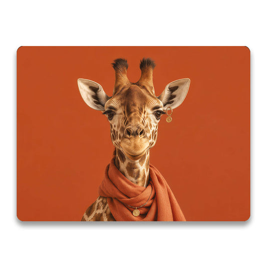 Luxe placemat met giraffe The Traveller