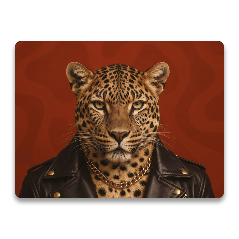 Luxe placemat met luipaard The Wild One