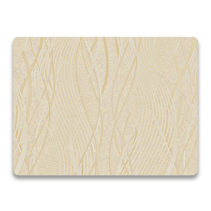 Japandi beige luxe placemat vinyl van Kookio