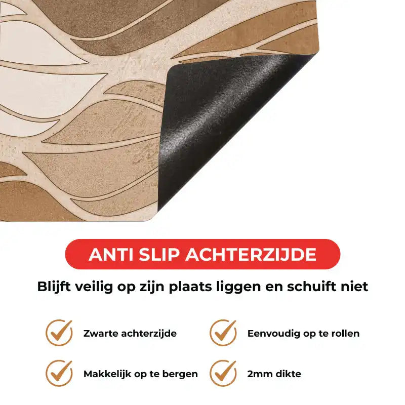 Inductie beschermer - Golvende bladeren