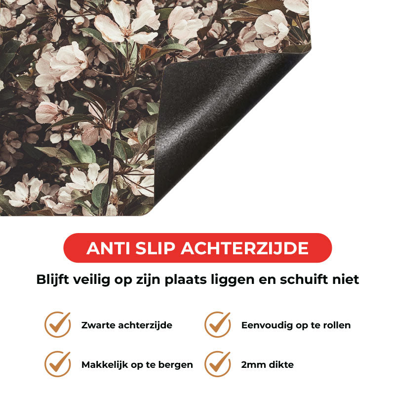 Inductie beschermer - Lente bloemen