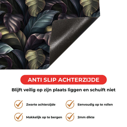 Inductie beschermer - Tropische bladeren