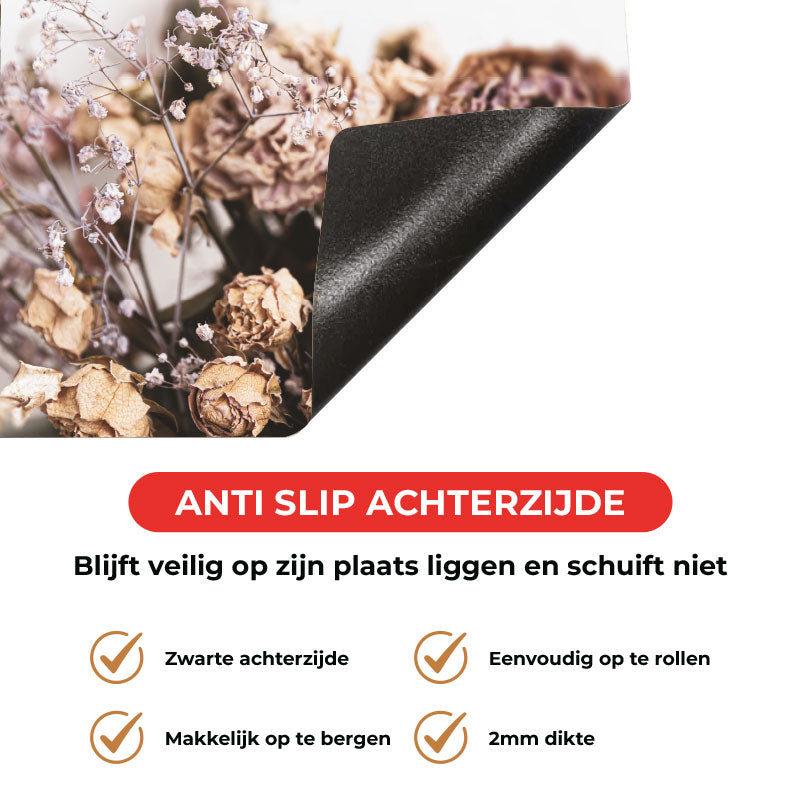 Inductie beschermer - Droogbloemen Autumn Touch