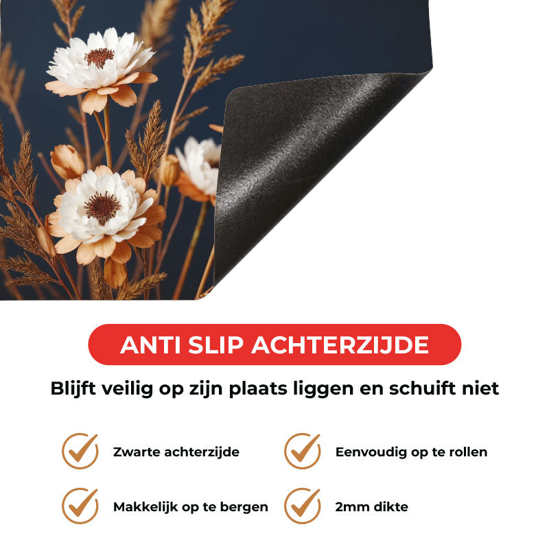 Inductie beschermer - Droogbloemen Sunny Harvest