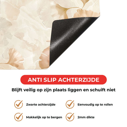 Inductie beschermer - Japandi Bloemen