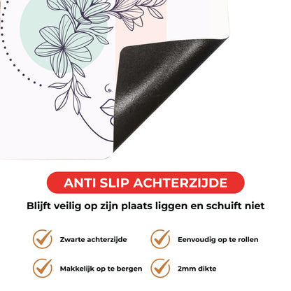 Inductie beschermer - Illustratie van een vrouw