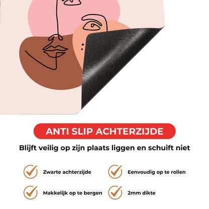 Inductie beschermer - Portret van twee vrouwen