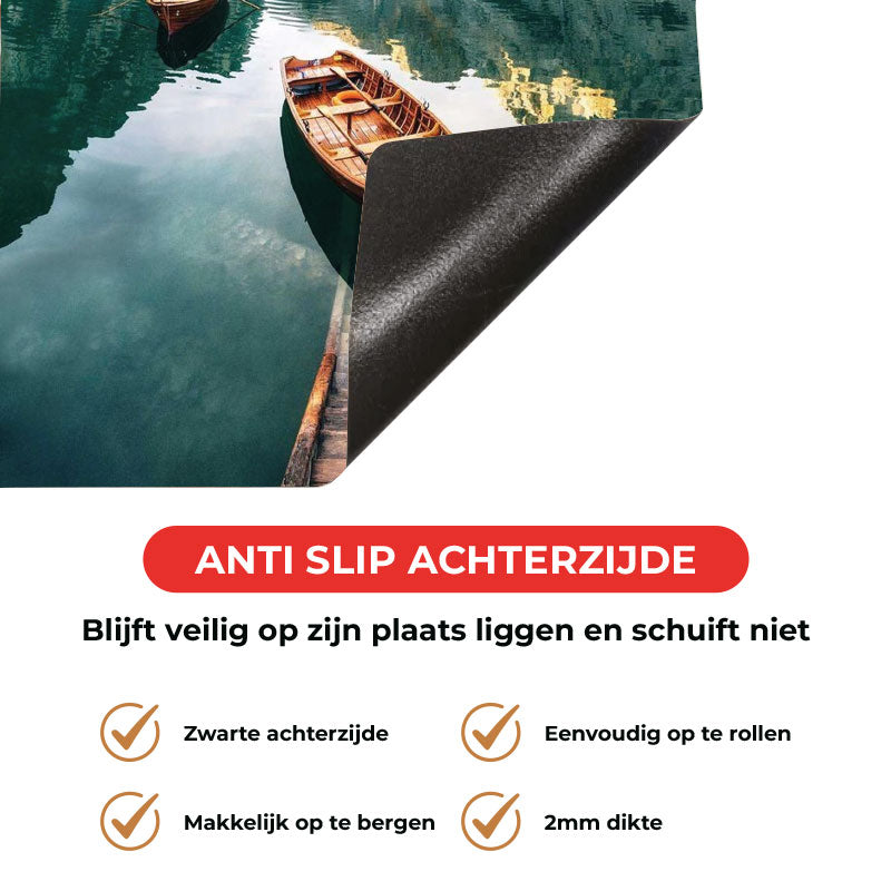 Inductie beschermer - Boten op een meer