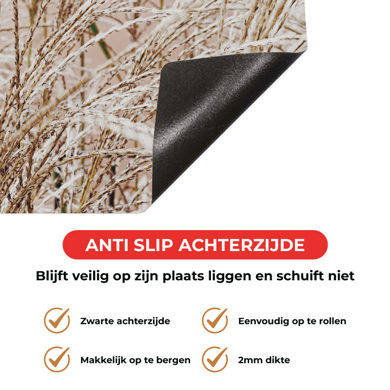 Inductie beschermer - Droge rietstengels