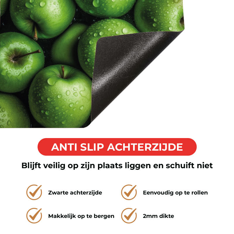 Inductie beschermer - Groene appels