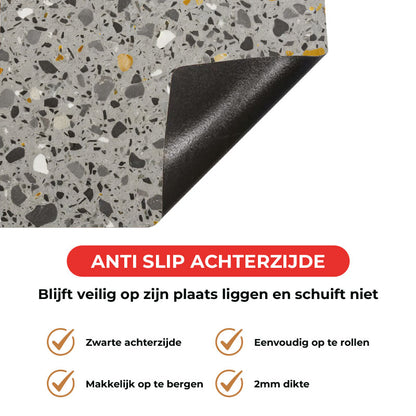 Inductie beschermer - Terrazzo Noir Deluxe