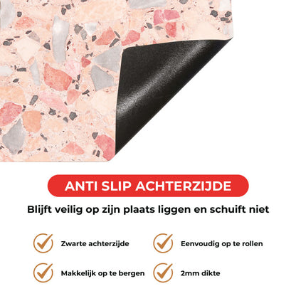 Inductie beschermer - Terrazzo Pink Deluxe
