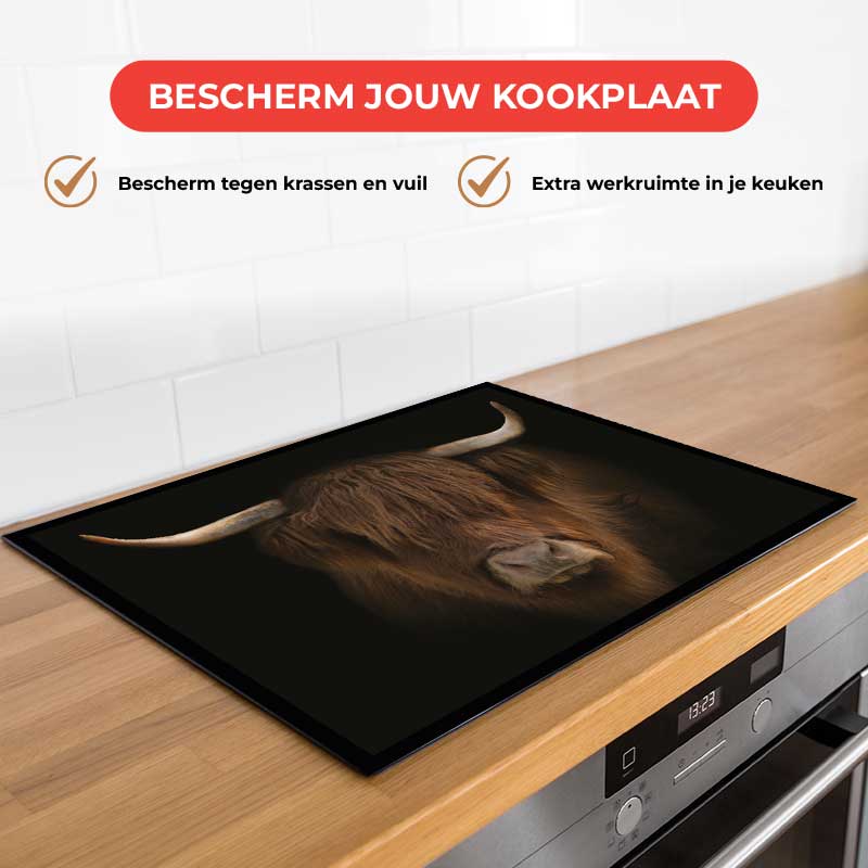 Inductie beschermer - Schotse Hooglander