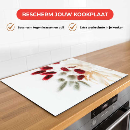 Inductie beschermer - Droogbloemen Boho Style