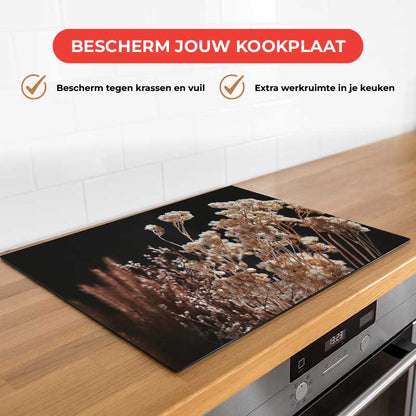 Inductie beschermer - Droogbloemen Field Flowers