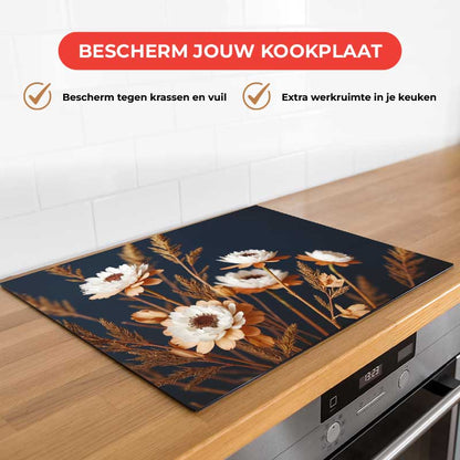 Inductie beschermer - Droogbloemen Sunny Harvest