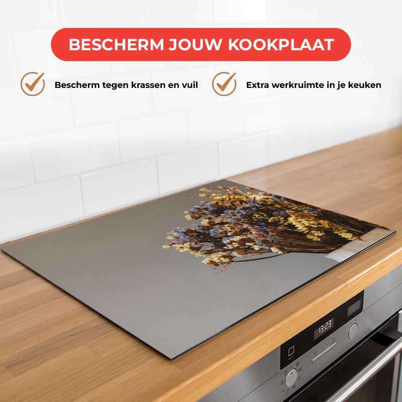 Inductie beschermer - Droogbloemen Wild Meadow