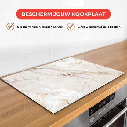 Inductie beschermer - Marmer Natuursteen