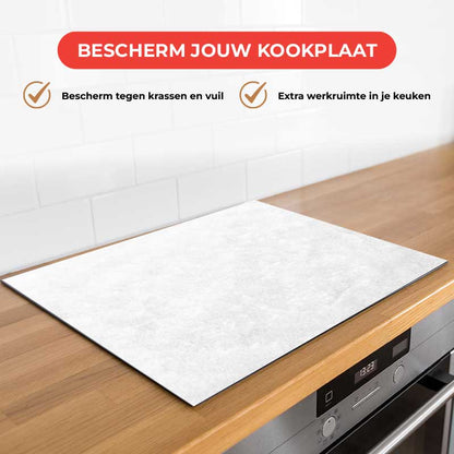 Inductie beschermer - Modern Beton Lichtgrijs