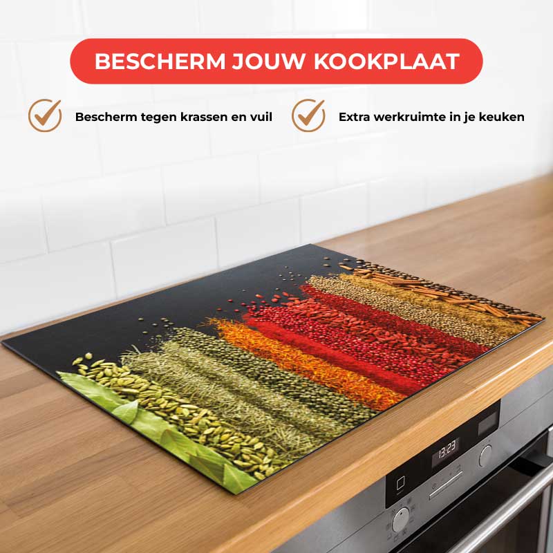 Inductie beschermer - Kruiden Specerijen