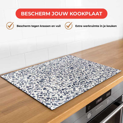 Inductie beschermer - Terrazzo Calm Stone