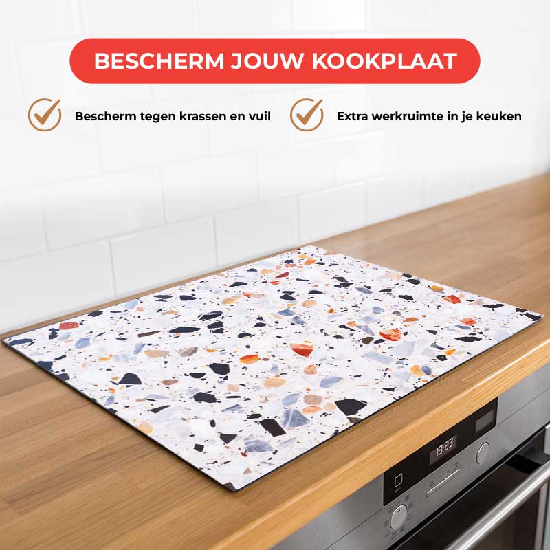 Inductie beschermer - Terrazzo Harmony Plus