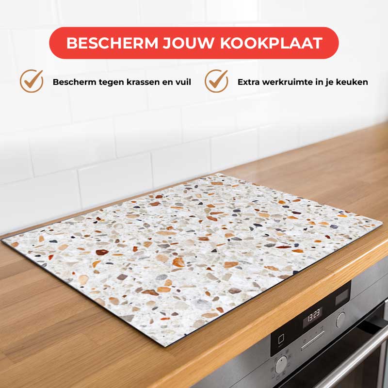 Inductie beschermer - Terrazzo Roma Classic