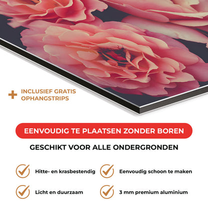 Spatscherm - Rozen close-up