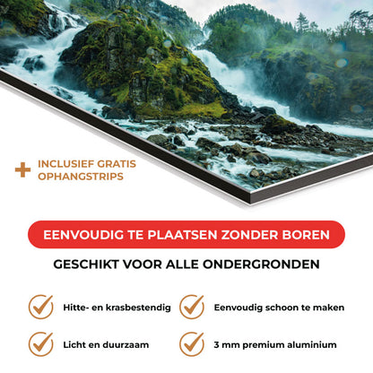 Spatscherm - Noordse waterval