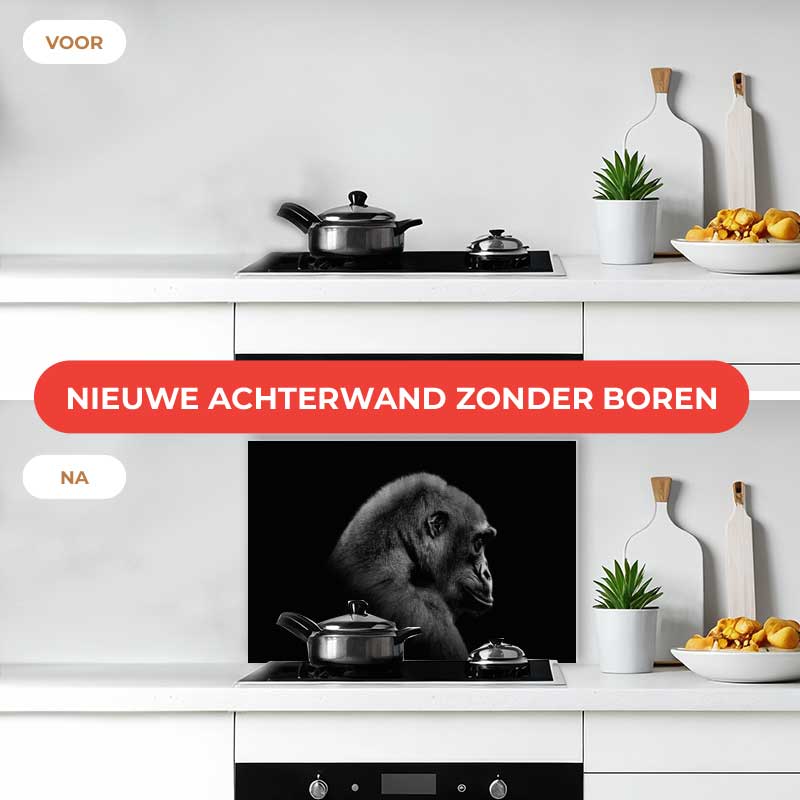 Spatscherm - Gorilla