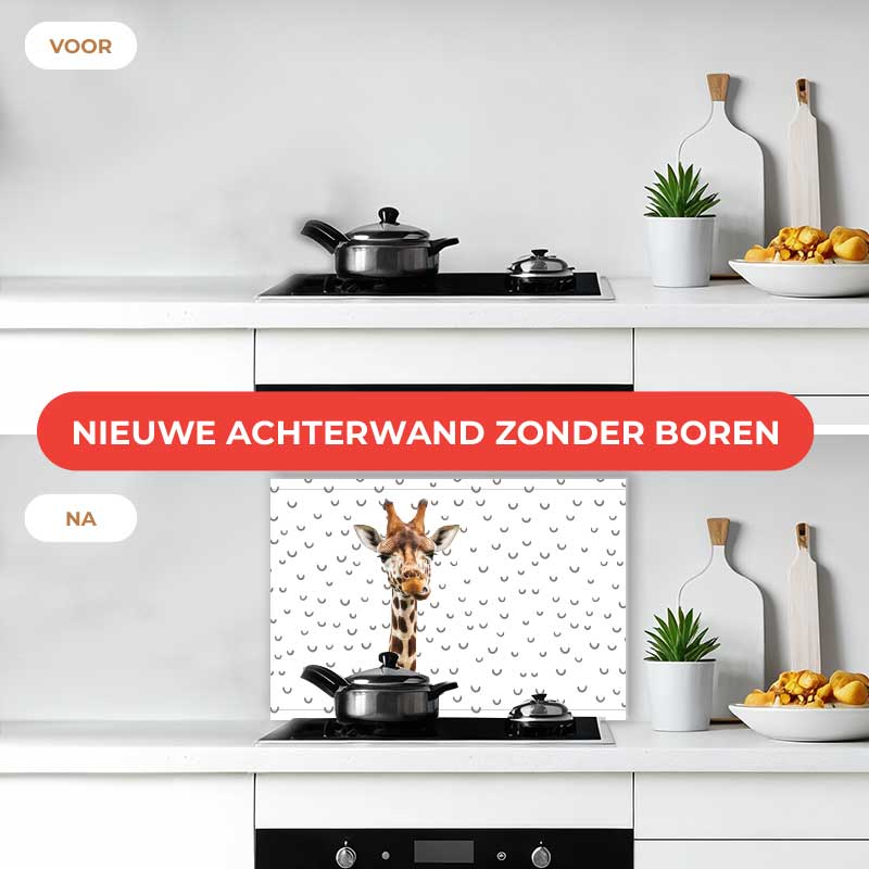 Spatscherm - Funny giraf fugler