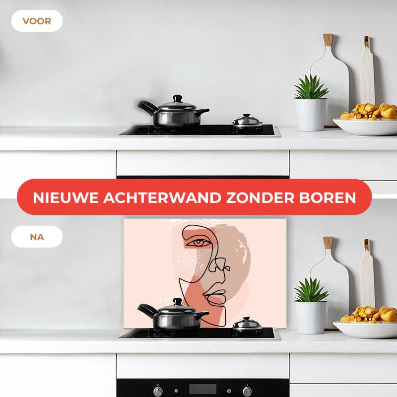 Spatscherm - Gezicht in balans