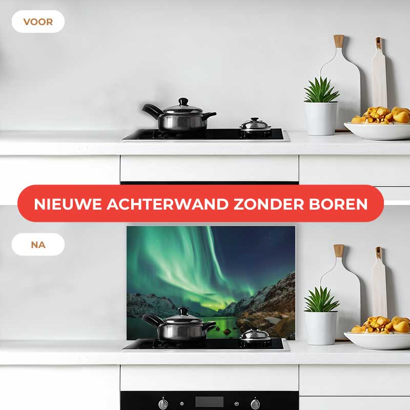 Spatscherm - Noorderlicht
