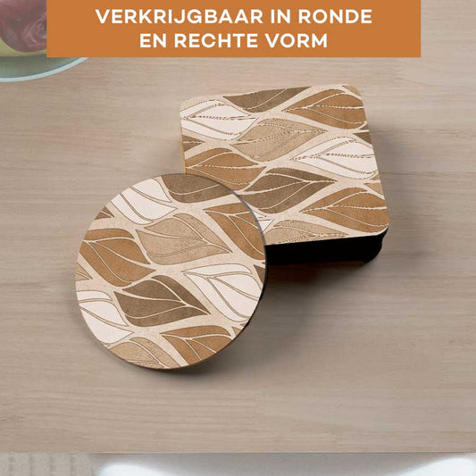 Onderzetter - Golvende bladeren