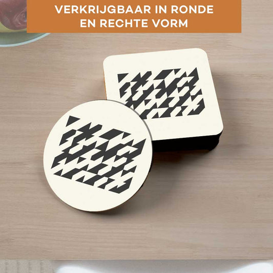 Onderzetter - Bauhaus driehoeken
