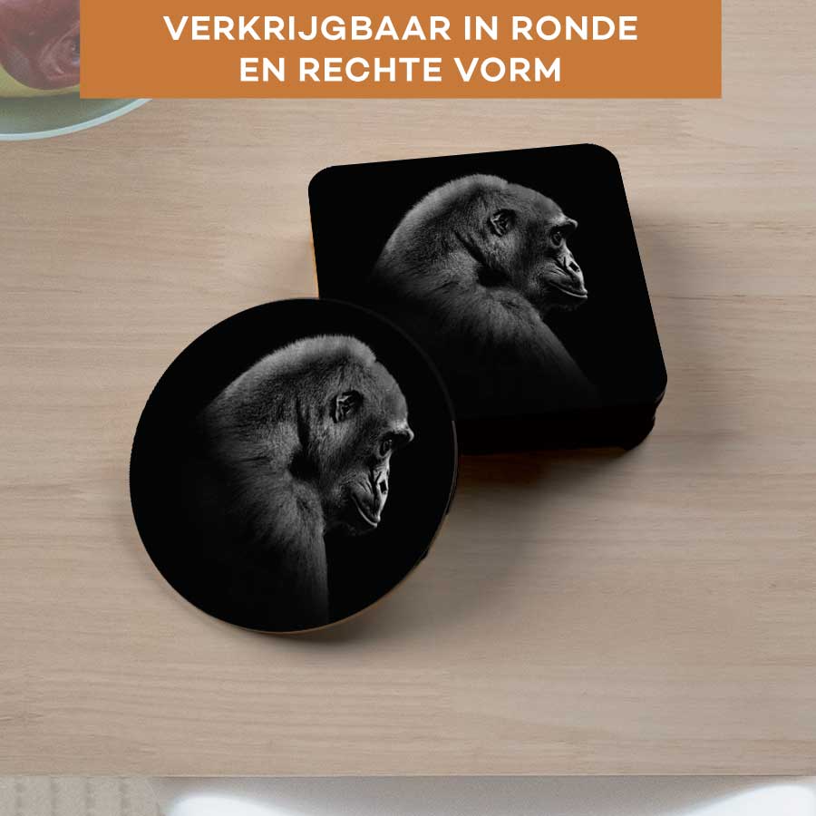 Onderzetter - Gorilla