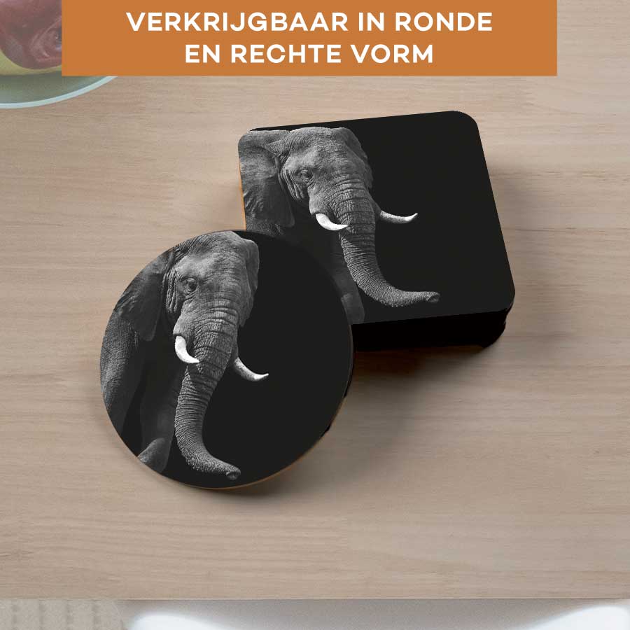 Onderzetter - Afrikaanse olifant