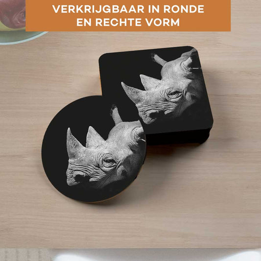 Onderzetter - Neushoorn