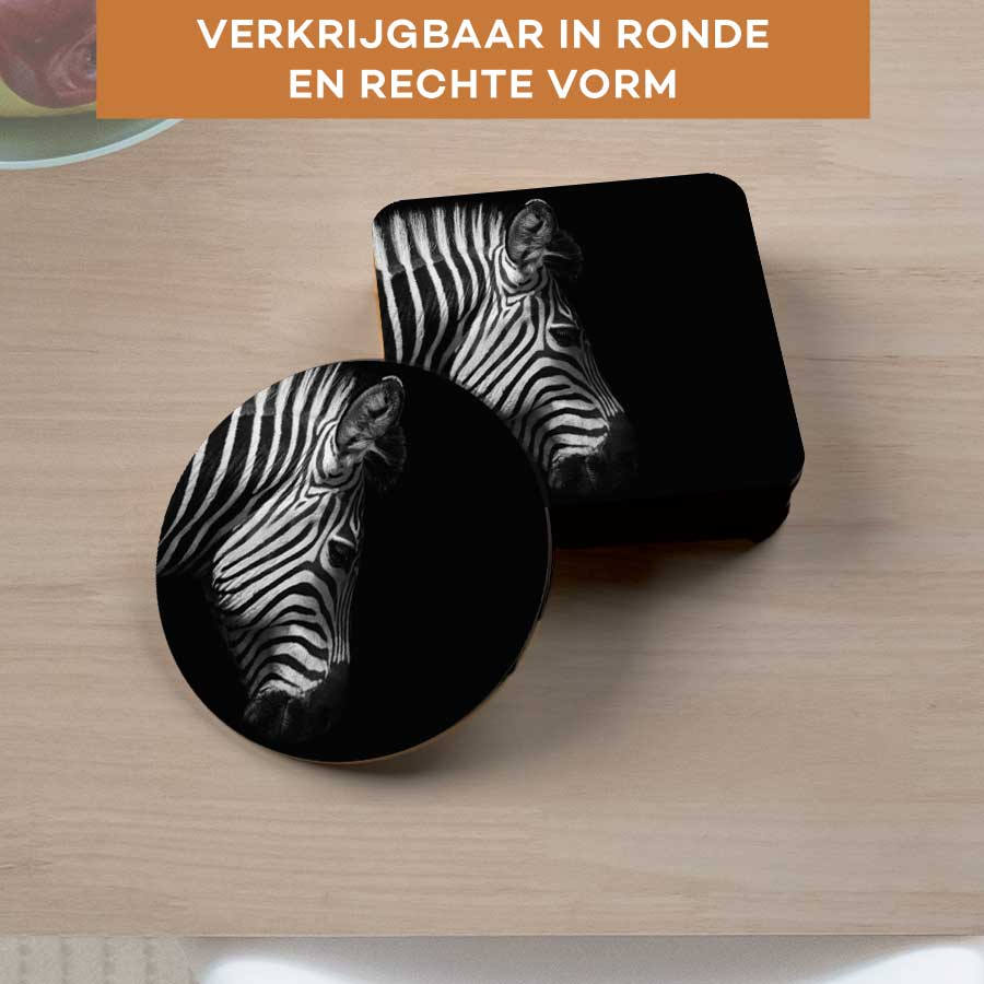 Onderzetter - Zebra