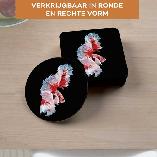 Onderzetter - Betta vis