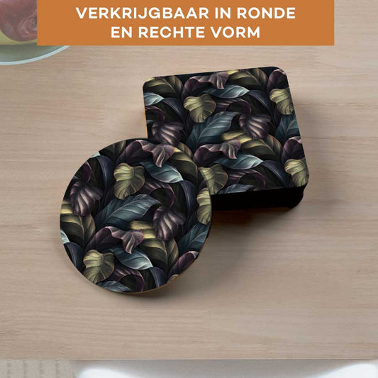 Onderzetter - Tropische bladeren