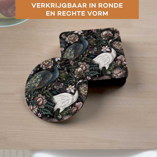 Onderzetter - Tropische vogels