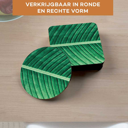 Onderzetter - Groen blad