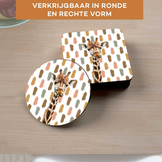 Onderzetter - Funny giraf vlekken